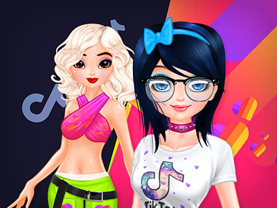 TikTok-Mädchen vs. Likee-Mädchen