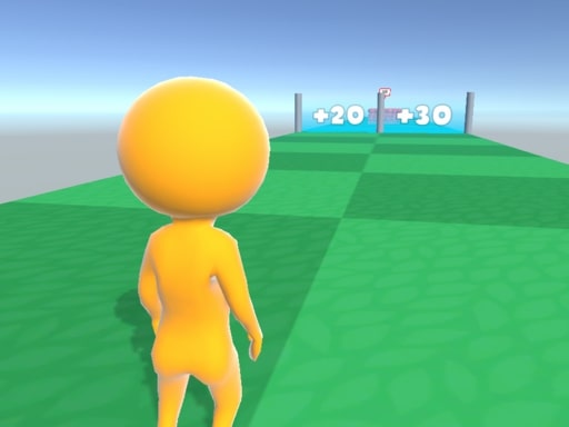 Gruppenläufer-Schlägerei