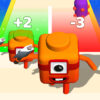 merge number cube 3d run game