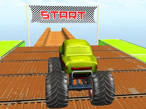 Monstertruck-Stunts, Mega-Rampen