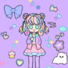 pastel girl dress up