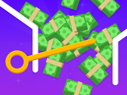 Ziehen Sie den Stift Viel Geld