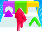 Formtransformations-Blob-Rennen