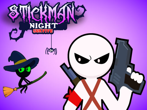 Stickman Nacht Überleben